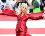 Lady Gaga Sings The National Anthem At Super Bowl 50